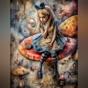 4pc=Beautiful Fantsy Prints